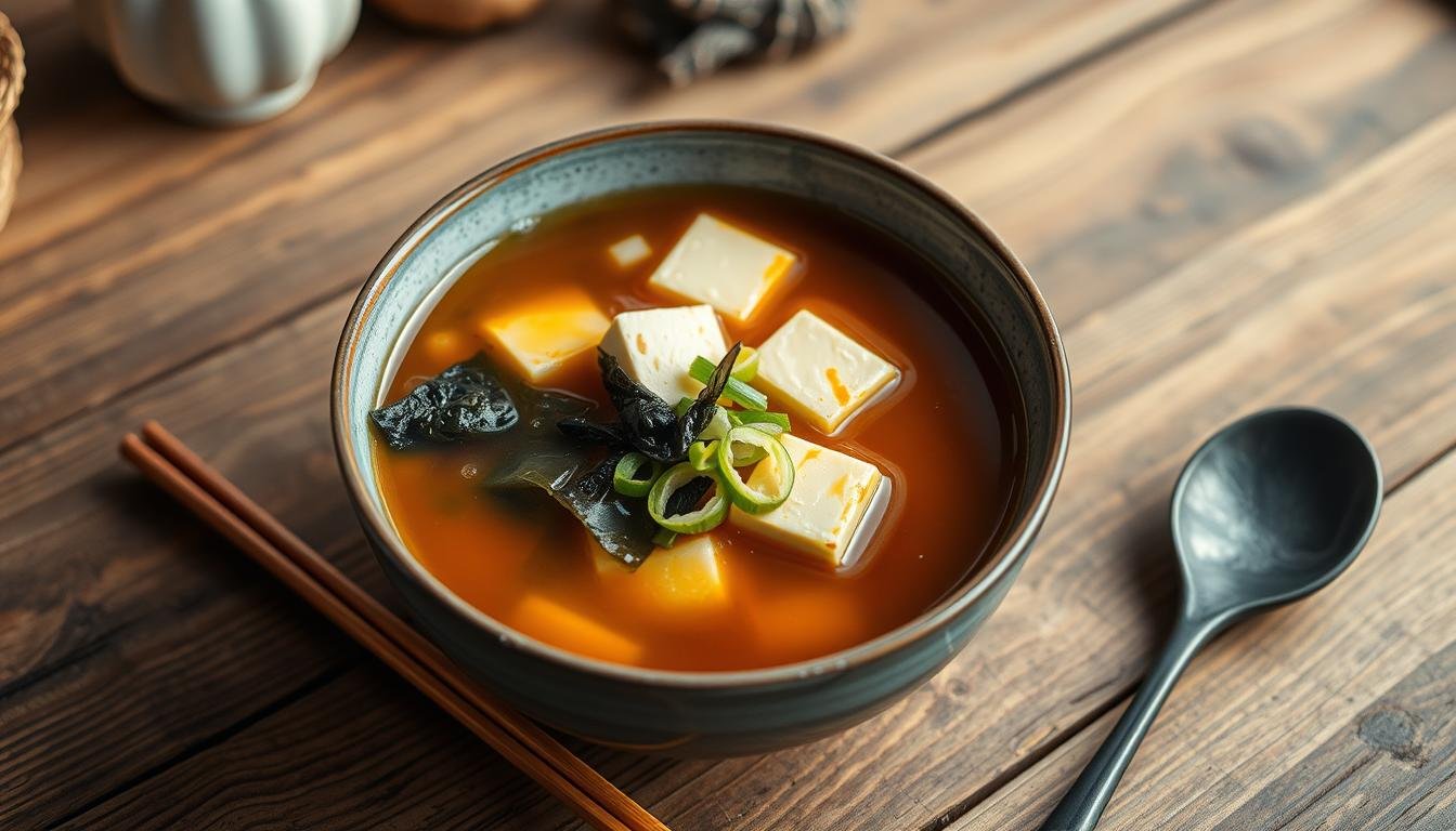 japanische miso suppe